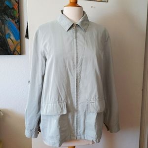 Façonnable Soft Sage Lightweight Jacket  Size Medium